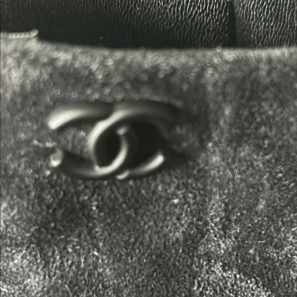 Chanel Authentic Black Suede Women's Ankle Boots - Picture 7 of 8